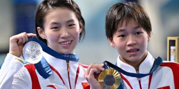 China’s Quan Hongchan wins gold in women’s 10m high diving