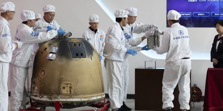 Chang’e-6 lunar samples show ‘distinct features’