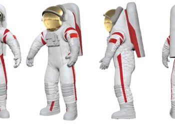 China unveils its moon landing suit for the first time
