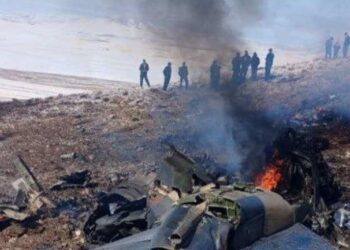 A military aircraft in Iran crashed in Hamadan Province