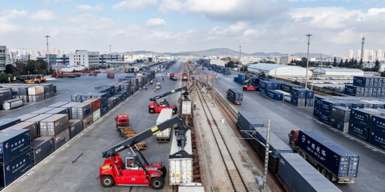 China-Laos railway cargo transportation volume exceeds 50 million tons, boosting international economic and trade exchanges