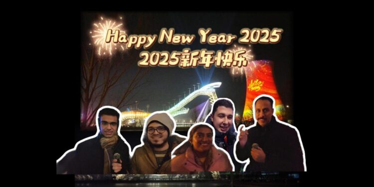 “Happy New Year” New Year greetings from foreign friends in Chinese