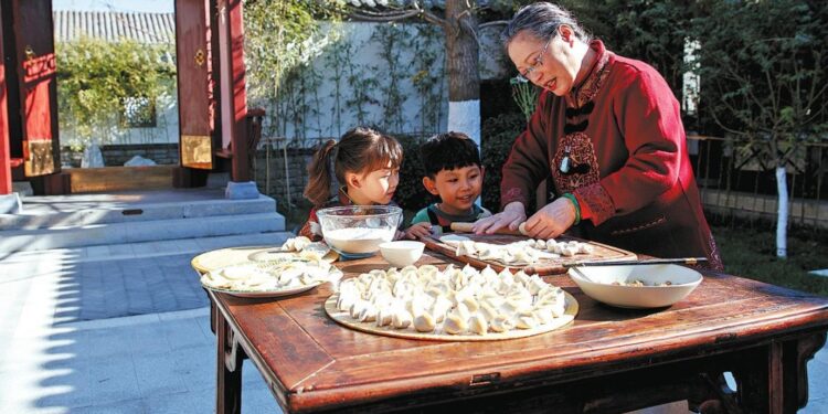 New Year’s Eve: At the end of the year, the taste of home