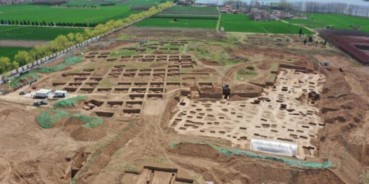 New archaeological discovery: Large-scale civilian settlement site excavated for the first time in the suburbs of Qinyong City