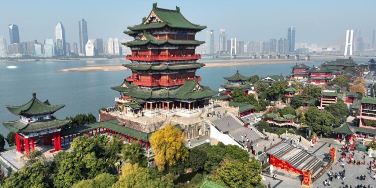 Tengwang Pavilion Scenic Spot “returns scenery to the people” and 90% of the area is open to the public for free – China Daily
