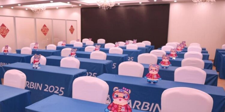 The Asian Winter Media Village opened the village today