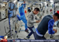 What were the crew of Shenzhou 18 busy doing when they were in orbit for more than a hundred days? – China Daily Network