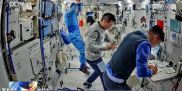 What were the crew of Shenzhou 18 busy doing when they were in orbit for more than a hundred days? – China Daily Network