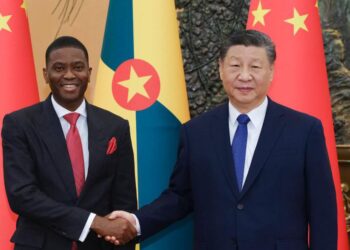 Xi Jinping meets Grenada Prime Minister in Beijing
