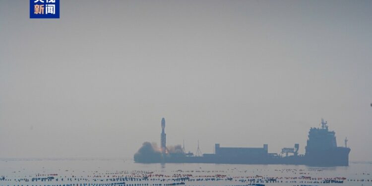 my country successfully launched Microspace 01 satellites