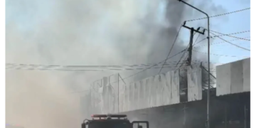 A Chinese shop in Laos has exploded, killing four people, including Chinese citizens