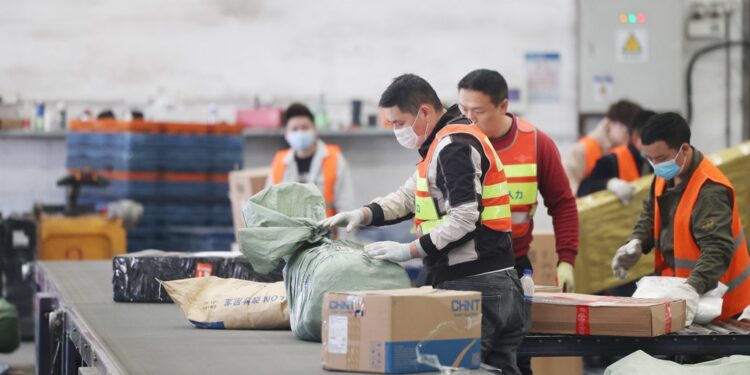 The e-commerce logistics index in January was 109.2 points – China Daily Network