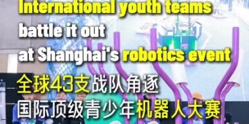 43 teams around the world gather in Shanghai to compete for the top international youth robot competition