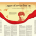 China Daily cross-page report on the “Foreign Lei Feng” spiritual education in Liaoning universities is heading for the world