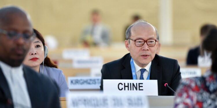 Chinese Ambassador elaborates on Chinese human rights concepts and opposes the politicization of human rights at the Human Rights Council