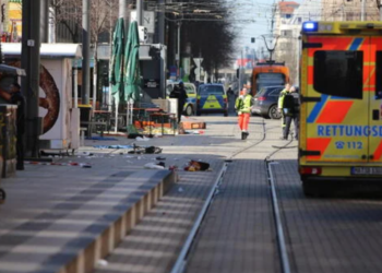 Many people have been injured in car crash in Mannheim, Germany