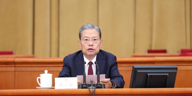 Presidium is elected and the agenda set for the annual legislative session of China