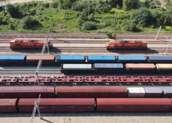 The 2,619 China-Europe freight trains were transported in the first two months of this year, up 8.1% year-on-year