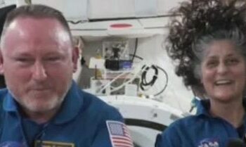 The American “Dragon” spacecraft heads to the space station and the wandering astronauts can come back