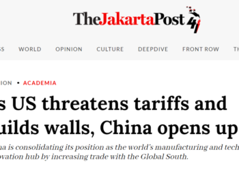 [Things about China]Foreign media: The United States is busy “building walls” around the world, and China’s open cooperation leads a new economic pattern