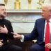 Trump meets Zelensky and quarrel in a quarrel