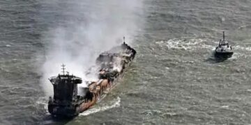 UK accuses the captain of the cargo ship involved in the North Sea crash for gross manslaughter