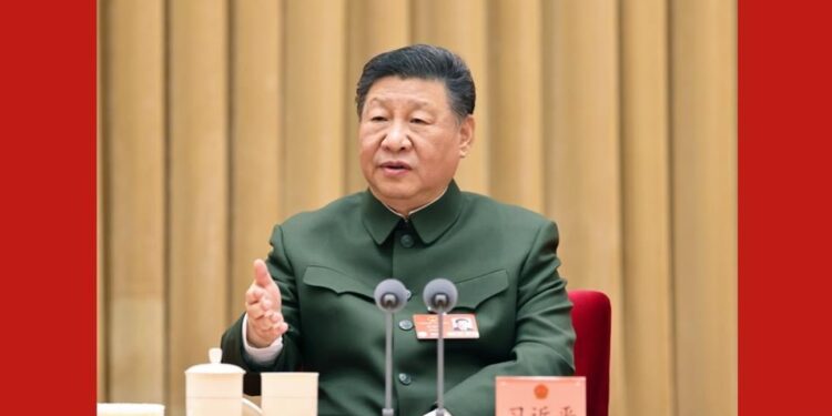 Xi Jinping calls for the successful completion of the five -year plan for military development