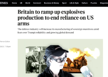 British media: Britain will significantly increase ammunition capacity to reduce dependence on the United States