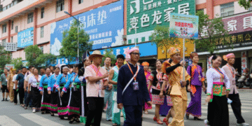 China-Vietnam (Jinping) 2025 Transnational Water Song Festival and Changshou Water Culture Festival grandly opened