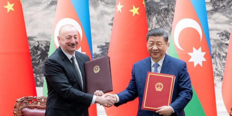 China and Azerbaijan establish a global strategic partnership