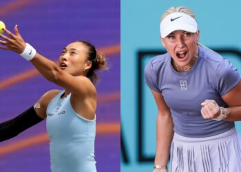 Come on for Queen Wen tonight! Zheng Qinwen will play against Potapova for the first time this season