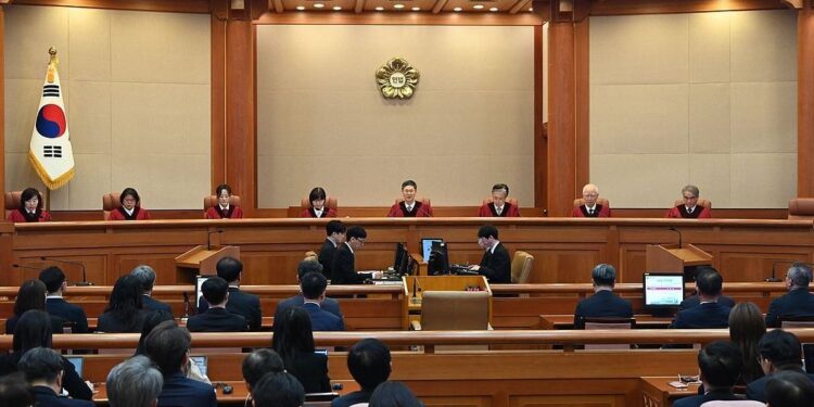Impeachment case passed South Korean President Yoon Seo-yeol was dismissed
