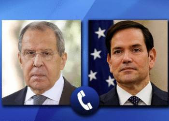 Russian Foreign Minister and Ukraine Secretary on phone call to discuss Russia-US relations and Ukraine issues