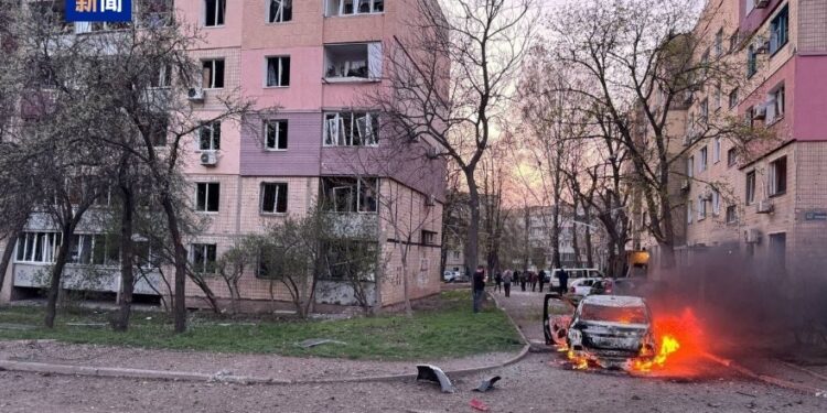 Russian Ministry of Defense says launching high-precision missiles at Ukraine