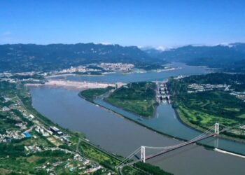 The Sanxia Reservoir has replenished water for more than 4.6 billion cubic meters in the middle and lower reaches of the Yangtze River.