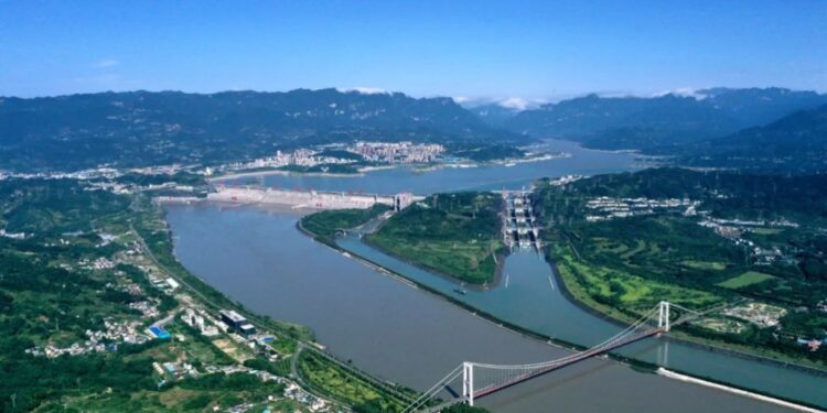 The Sanxia Reservoir has replenished water for more than 4.6 billion cubic meters in the middle and lower reaches of the Yangtze River.