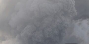 The volcanic ash column erupts in Kanlaon, Philippines – China Daily