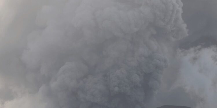 The volcanic ash column erupts in Kanlaon, Philippines – China Daily