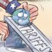US said tariffs on China were imposed to 245%, and expert analysis of comic poster sharing
