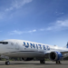United Airlines Boeing 737 passenger plane caught fire in the air