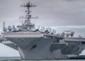 Video丨US aircraft carriers are soaked in US$60 million to avoid Houthi attacks, causing fighter planes to fall into the sea