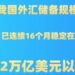 my country’s foreign exchange reserve scale has stabilized at more than US$3.2 trillion for 16 consecutive months