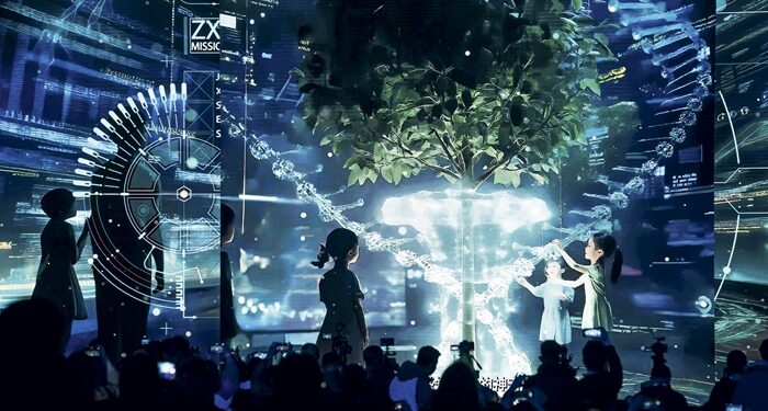 A dialogue beyond the space-time dimension