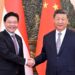 Xi Jinping meets the Singaporean PM