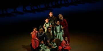 Opening of an international dance festival in Xinjiang