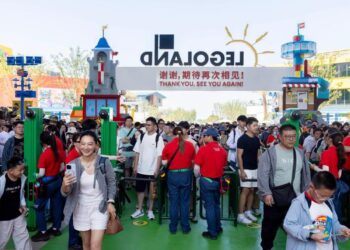 Opening of the first Legoland complex in China in Shanghai