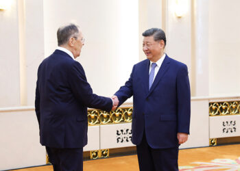 Xi Jinping meets the Russian Minister for Foreign Affairs
