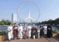 Peng Liyuan invites the wives of foreign leaders participating in the top of the OCS to make a cruise in Tianjin