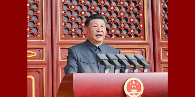 Xi Jinping is aimed at the rally marking the 80th anniversary of victory against Japanese assault