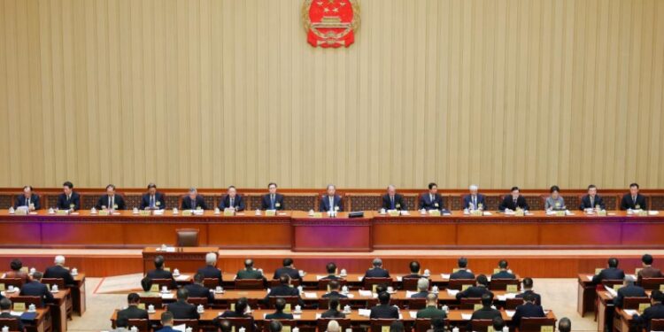 Chinese lawmakers review reports at NPC Standing Committee session